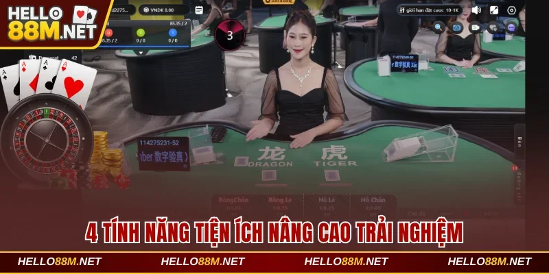 4 tính năng nâng cao trải nghiệm của sảnh tại Hello88
