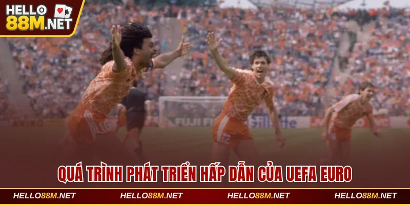Quá trình phát triển hấp dẫn của UEFA Euro tại Hello88
