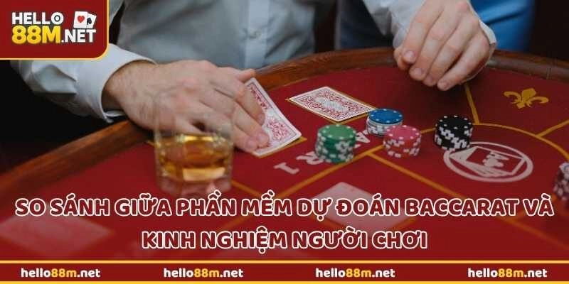 So sánh giữa phần mềm dự đoán baccarat và kinh nghiệm người chơi tại Hello88
