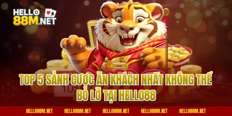 Top 5 sảnh cược ăn khách nhất không thể bỏ lỡ tại Hello88